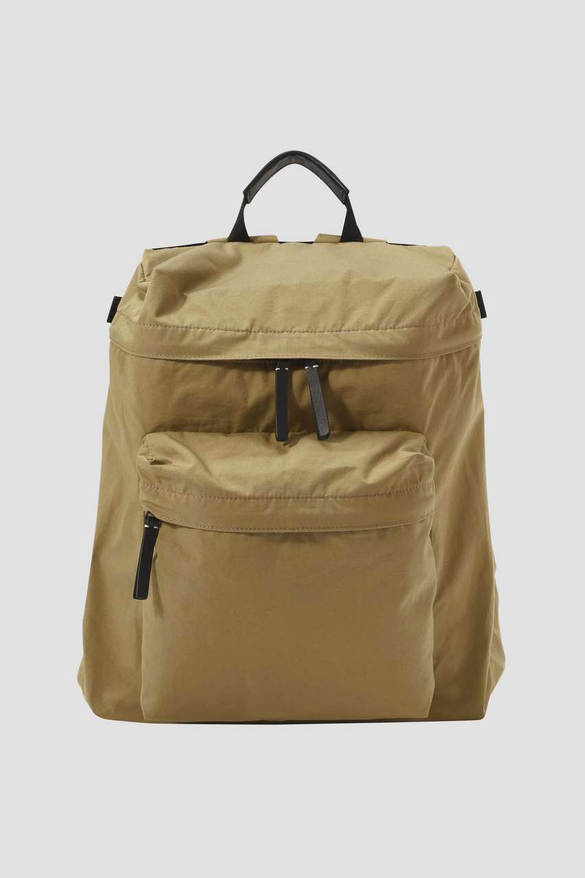 マーガレット・ハウエル/MARGARET HOWELLのCOTTON NYLON HIDENSE POPLIN BACKPACK(ベージュ/5786271201)