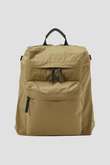 COTTON NYLON HIDENSE POPLIN BACKPACK