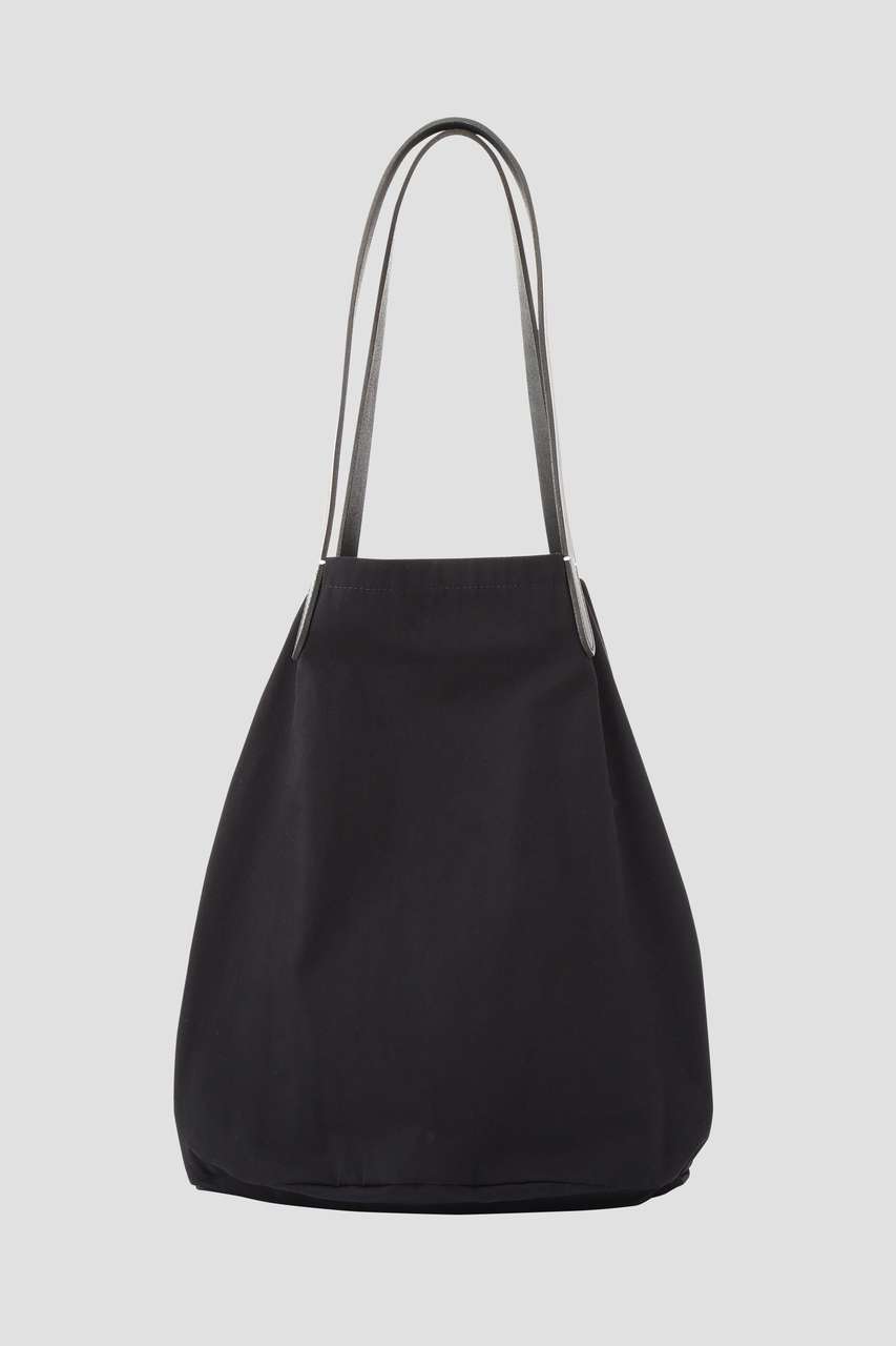 マーガレット・ハウエル/MARGARET HOWELLのCOTTON NYLON HIDENSE POPLIN TOTE BAG(ブラック/5786271203)