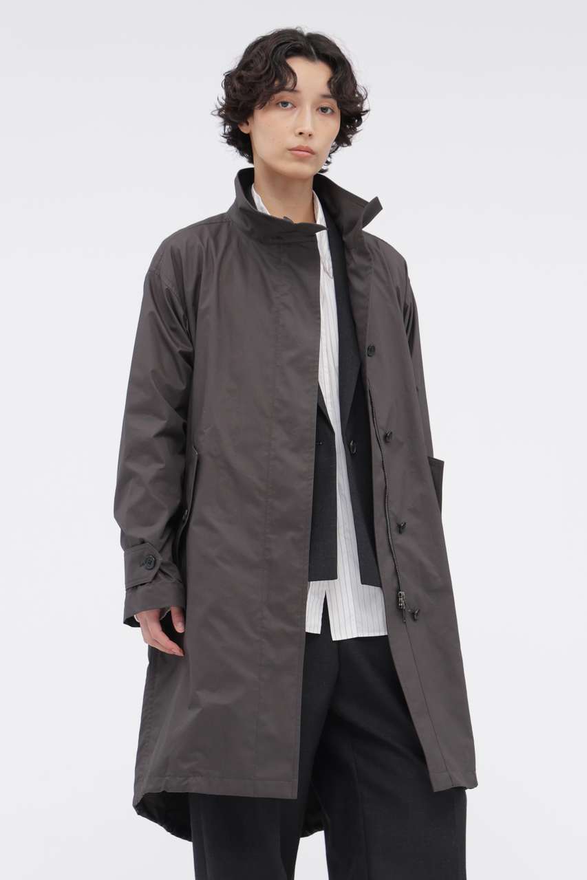 マーガレット・ハウエル/MARGARET HOWELLの【予約販売】HIGHDENSE COTTON TWILL COATING COAT(グレー/5786212202)