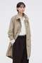 【予約販売】HIGHDENSE COTTON TWILL COATING COAT マーガレット・ハウエル/MARGARET HOWELL ベージュ