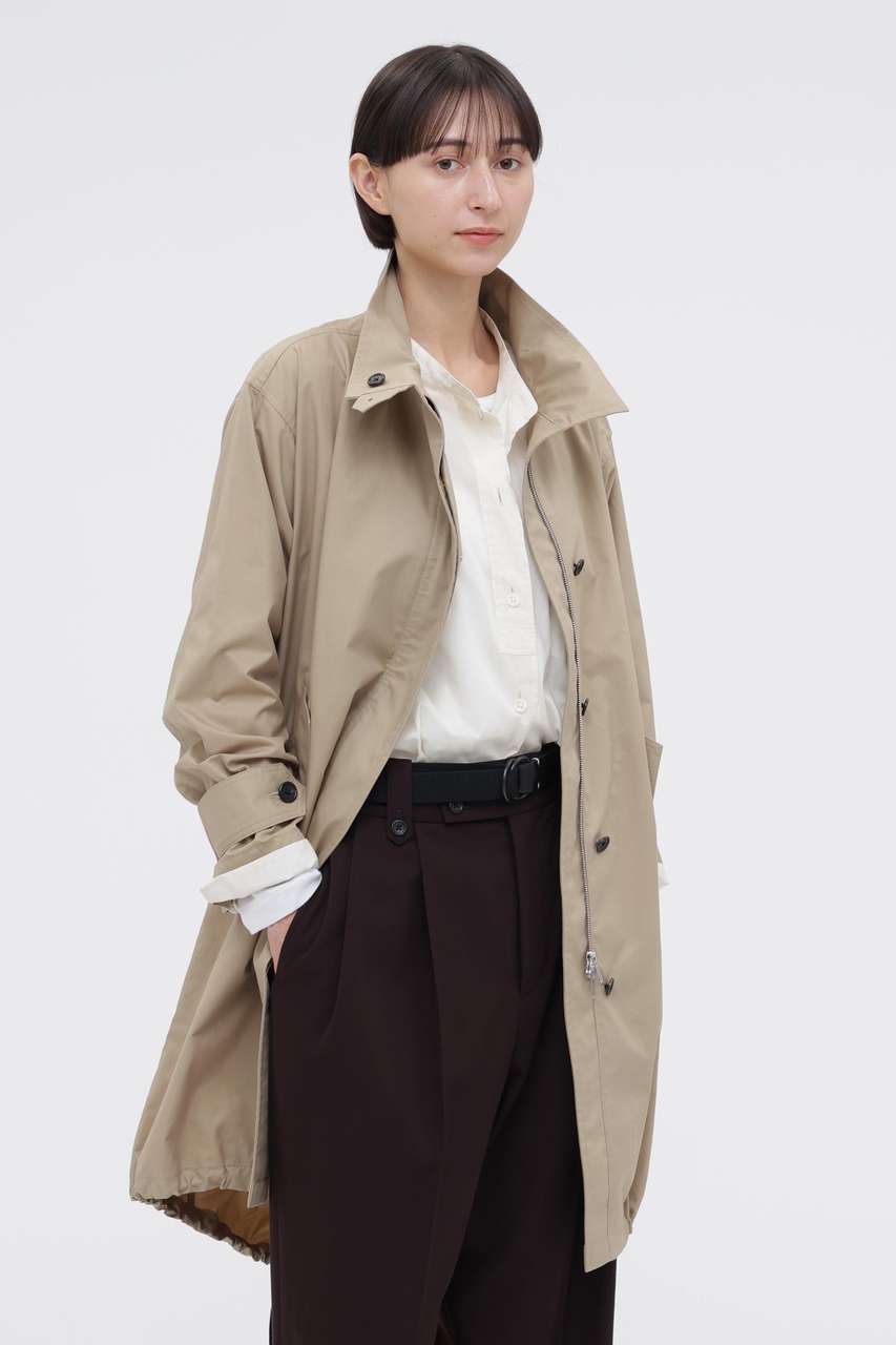 マーガレット・ハウエル/MARGARET HOWELLの【予約販売】HIGHDENSE COTTON TWILL COATING COAT(ベージュ/5786212202)