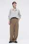 【予約販売】FLUID WOOL TROUSERS マーガレット・ハウエル/MARGARET HOWELL