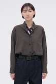 WASHABLE WOOL PLAINWEAVE SHIRT