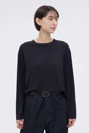 マーガレット・ハウエル/MARGARET HOWELLの【予約販売】SUPERFINE WOOL JERSEY TOP(110100/110103)