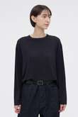 SUPERFINE WOOL JERSEY TOP