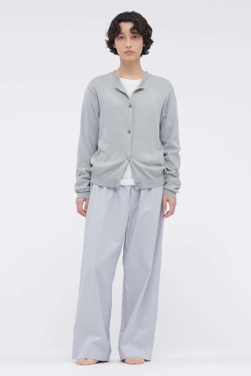 マーガレット・ハウエル/MARGARET HOWELLの【予約販売】FADED STRIPE PJ TROUSERS(ブルー/5896242201)