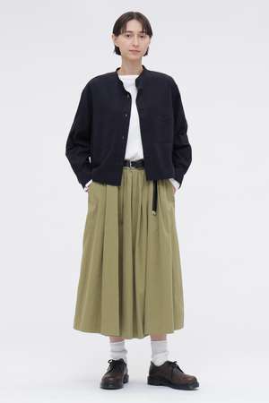マーガレット・ハウエル/MARGARET HOWELLの【予約販売】FINE COTTON CHINO TWILL SKIRT(110700/110702)