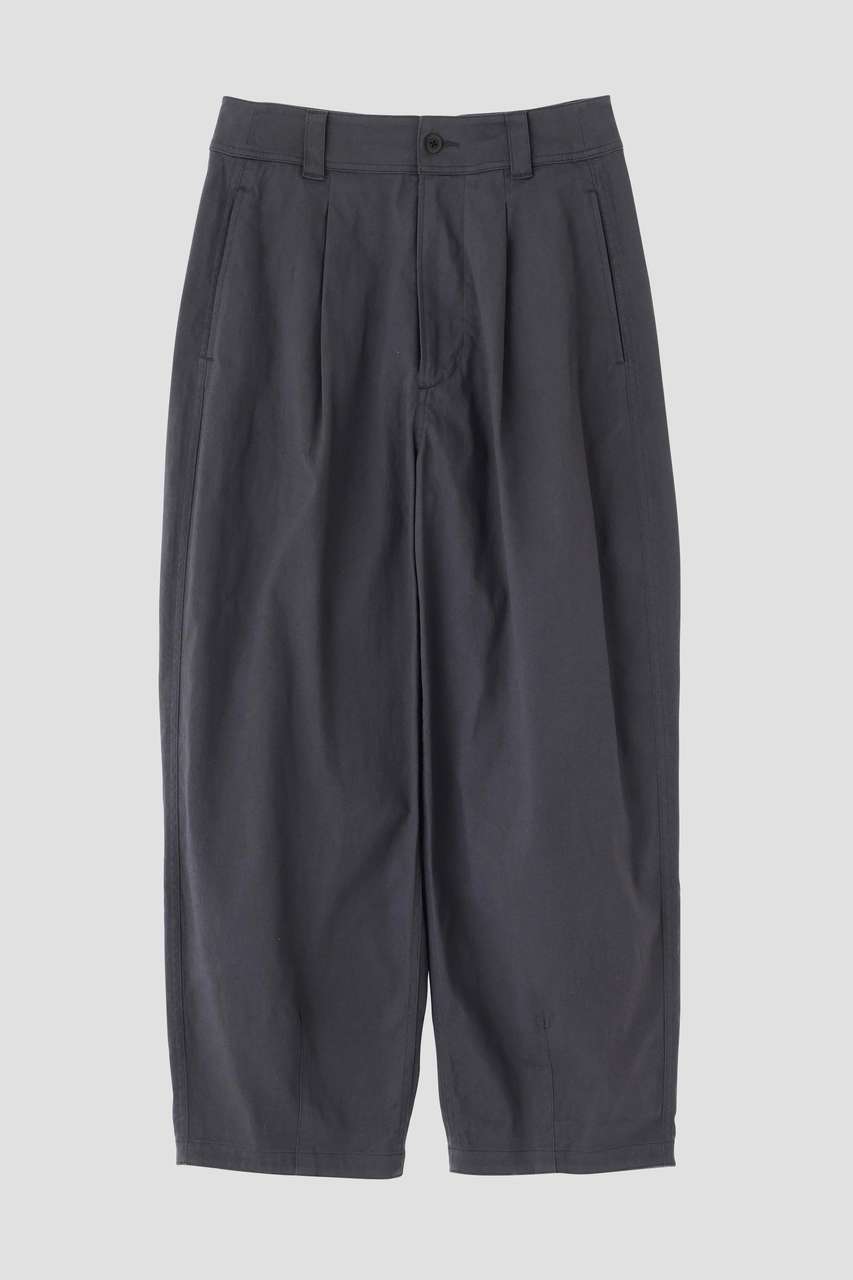 マーガレット・ハウエル/MARGARET HOWELLの【予約販売】UTILITY COTTON NYLON TWILL TROUSERS(グレー/5956240204)