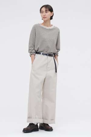 マーガレット・ハウエル/MARGARET HOWELLの【予約販売】JAPANESE DENSE COTTON TROUSERS(110600/110601)