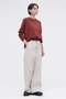 【予約販売】JAPANESE DENSE COTTON TROUSERS マーガレット・ハウエル/MARGARET HOWELL