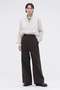 【予約販売】JAPANESE DENSE COTTON TROUSERS マーガレット・ハウエル/MARGARET HOWELL カーキ
