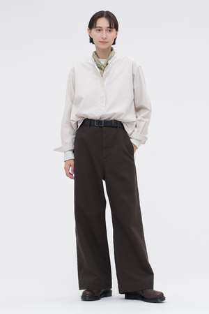 マーガレット・ハウエル/MARGARET HOWELLの【予約販売】JAPANESE DENSE COTTON TROUSERS(110600/110601)