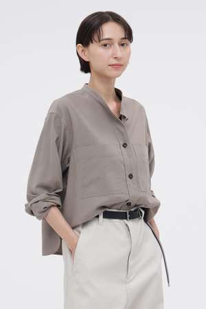 マーガレット・ハウエル/MARGARET HOWELLの【予約販売】FINE COTTON WOOL TWILL SHIRT(110400/110403)