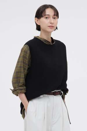 マーガレット・ハウエル/MARGARET HOWELLの【予約販売】FELTED DRY WOOL KNITWEAR(110300/110301)