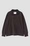【予約販売】FINE GRAIN COTTON JERSEY TOP マーガレット・ハウエル/MARGARET HOWELL ブラウン