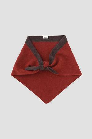 マーガレット・ハウエル/MARGARET HOWELLのMHL TIPPED SCOUT SCARF(140100/140103)