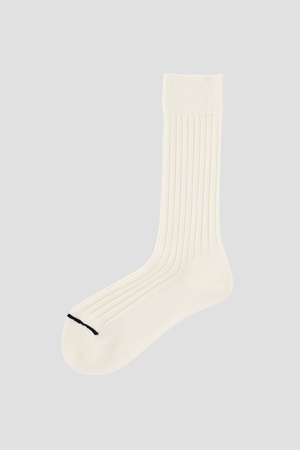 マーガレット・ハウエル/MARGARET HOWELLのWOMEN WOOL COTTON RIB SOCKS(140700/140701)