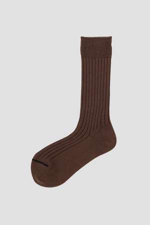 マーガレット・ハウエル/MARGARET HOWELLのWOMEN WOOL COTTON RIB SOCKS(140700/140701)