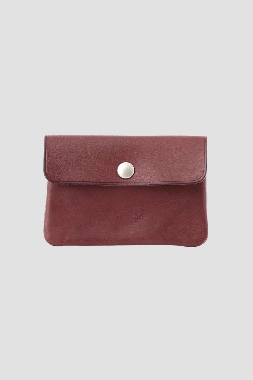 MARGARET HOWELL TOUGH LEATHER KEY CASE (ワイン, F) マーガレット・ハウエル ELLE SHOP