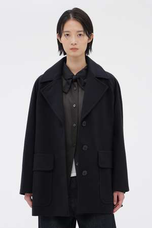 マーガレット・ハウエル/MARGARET HOWELLの【予約販売】LIGHT FLANNEL SHORT COAT(110900/110902)