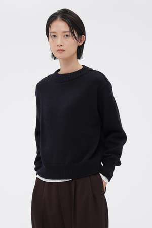 マーガレット・ハウエル/MARGARET HOWELLの【予約販売】CORD YARN WOOL KNITWEAR(110300/110301)