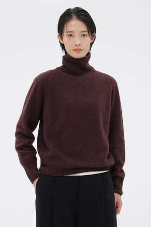 マーガレット・ハウエル/MARGARET HOWELLのTWISTED CASHMERE WOOL KNITWEAR(110300/110301)