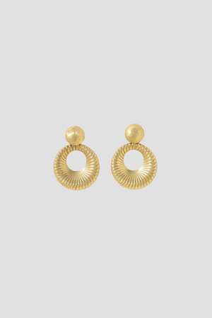 マーガレット・ハウエル/MARGARET HOWELLの【予約販売】PLATED GOLD AND SILVER EARRINGS(150100/150101)