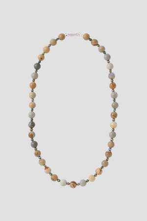 マーガレット・ハウエル/MARGARET HOWELLの【予約販売】JASPER STONE AND PEARL NECKLACE(150200/150201)