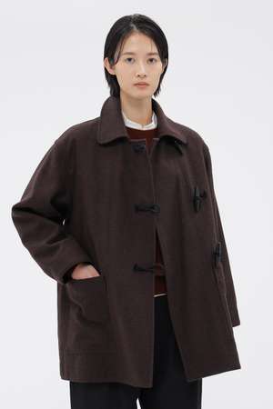 マーガレット・ハウエル/MARGARET HOWELLのBASIC WOOL MELTON COAT(110900/110902)