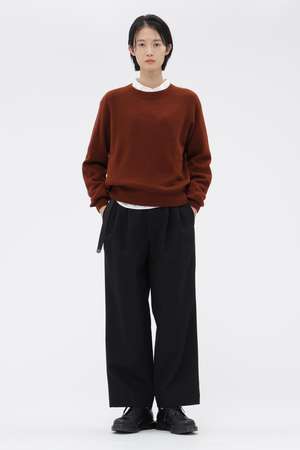 マーガレット・ハウエル/MARGARET HOWELLの【予約販売】WOOL COTTON DRILL TROUSERS(110600/110601)