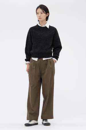 マーガレット・ハウエル/MARGARET HOWELLの【予約販売】WOOL COTTON DRILL TROUSERS(110600/110601)