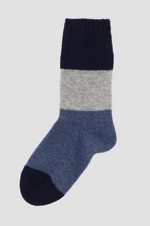 マーガレット・ハウエル/MARGARET HOWELLの【予約販売】WOMEN COLOUR BLOCK SOCKS(140700/140701)