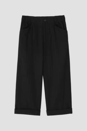 マーガレット・ハウエル/MARGARET HOWELLのMILLED HERRINGBONE WOOL TROUSERS(110600/110601)