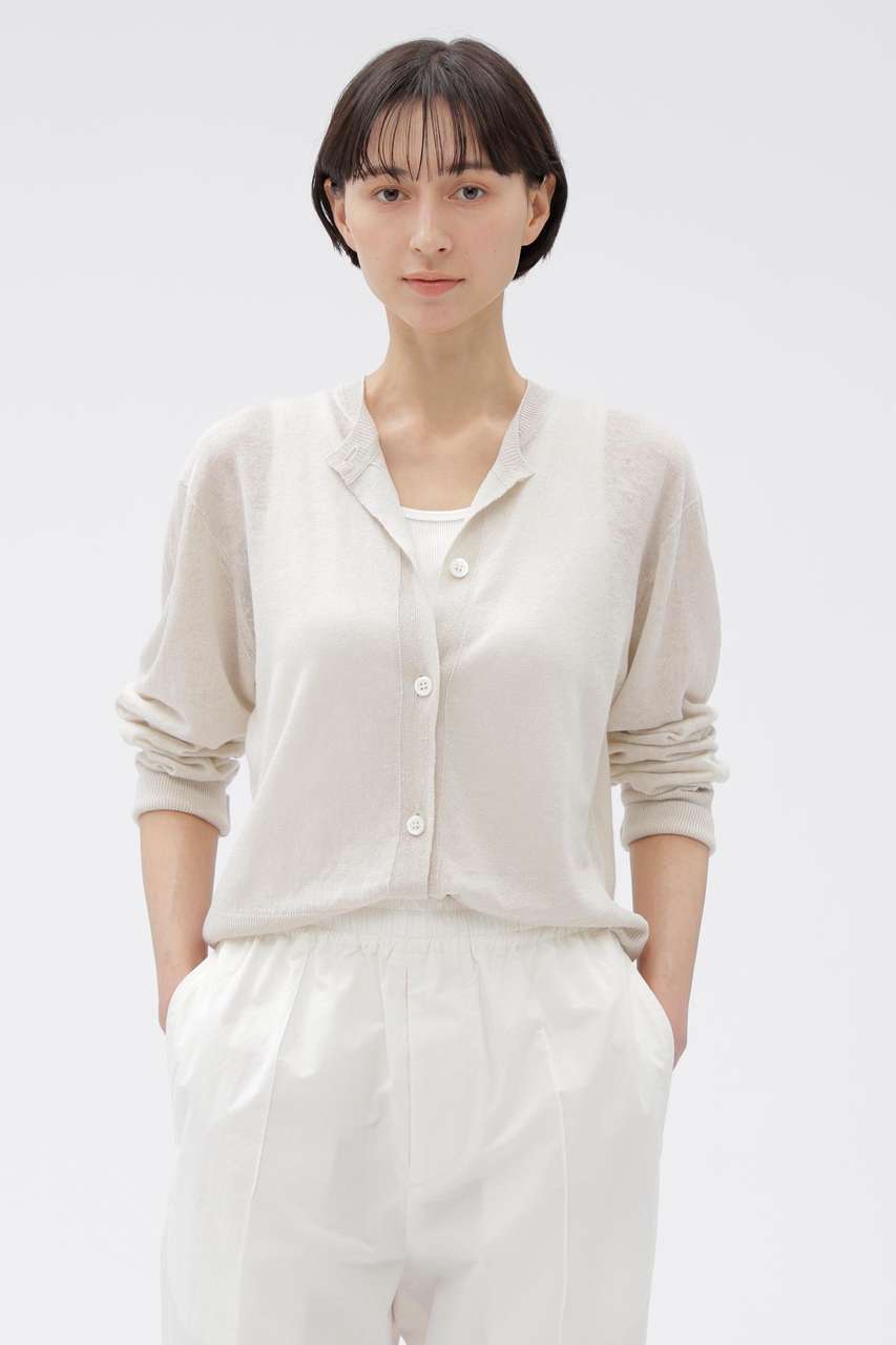 マーガレット・ハウエル/MARGARET HOWELLのFINE LINEN KNITWEAR(ホワイト/5786264203)