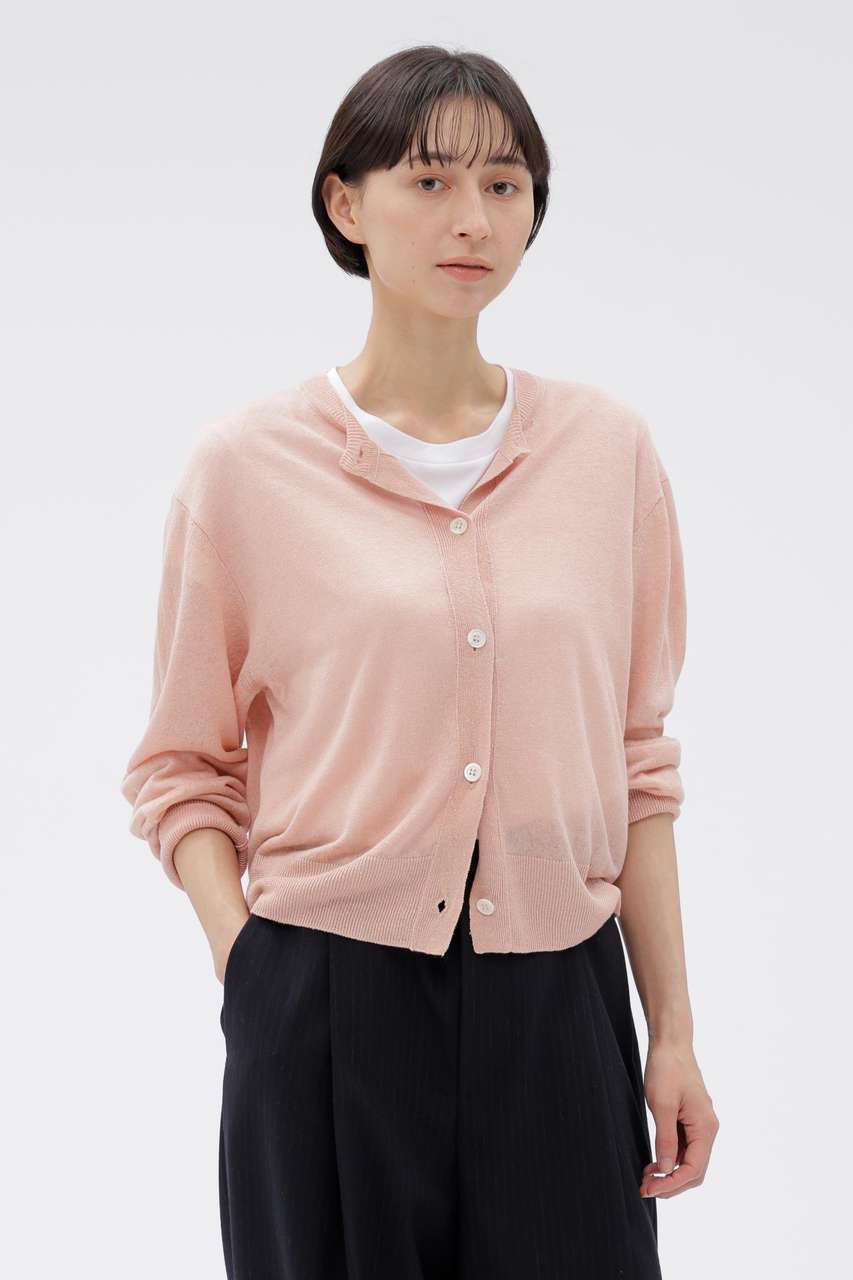 マーガレット・ハウエル/MARGARET HOWELLのFINE LINEN KNITWEAR(ピンク/5786264203)