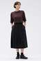 【予約販売】LIGHTWEIGHT LINEN SKIRT マーガレット・ハウエル/MARGARET HOWELL
