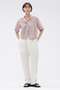 【予約販売】DOUBLE STRIPE COTTON SILK SHIRT マーガレット・ハウエル/MARGARET HOWELL