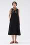 【予約販売】LIGHTWEIGHT LINEN DRESS マーガレット・ハウエル/MARGARET HOWELL ブラック
