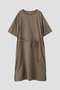 【予約販売】WASHABLE SILK POPLIN DRESS マーガレット・ハウエル/MARGARET HOWELL