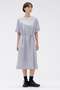 【予約販売】WASHABLE SILK POPLIN DRESS マーガレット・ハウエル/MARGARET HOWELL ブルー