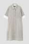 【予約販売】DOUBLE STRIPE COTTON SILK DRESS マーガレット・ハウエル/MARGARET HOWELL
