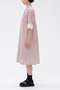 【予約販売】DOUBLE STRIPE COTTON SILK DRESS マーガレット・ハウエル/MARGARET HOWELL