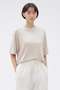 【予約販売】WASHABLE SILK AND COTTON KNITWEAR マーガレット・ハウエル/MARGARET HOWELL ベージュ