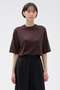 【予約販売】WASHABLE SILK AND COTTON KNITWEAR マーガレット・ハウエル/MARGARET HOWELL ワイン