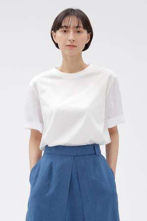 マーガレット・ハウエル/MARGARET HOWELLの【予約販売】TOUGH COTTON JERSEY TOP(110100/110102)