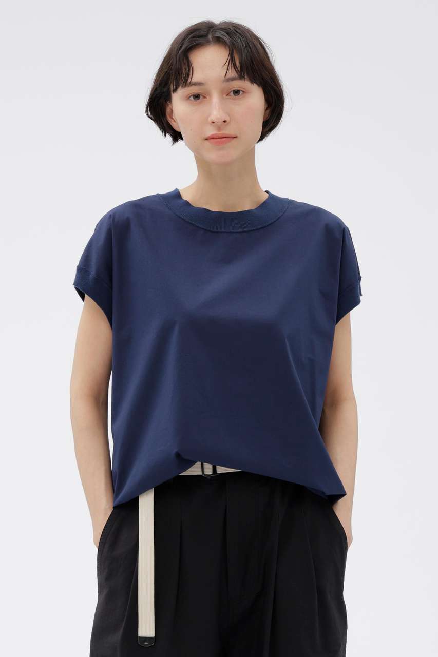 マーガレット・ハウエル/MARGARET HOWELLの【予約販売】GARMENT DYED COTTON POPLIN SHIRT(ネイビー/5956151550)