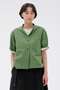 【予約販売】COTTON NYLON VOILE POPLIN SHIRT マーガレット・ハウエル/MARGARET HOWELL グリーン