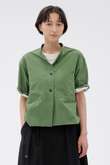 COTTON NYLON VOILE POPLIN SHIRT