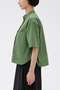 COTTON NYLON VOILE POPLIN SHIRT マーガレット・ハウエル/MARGARET HOWELL